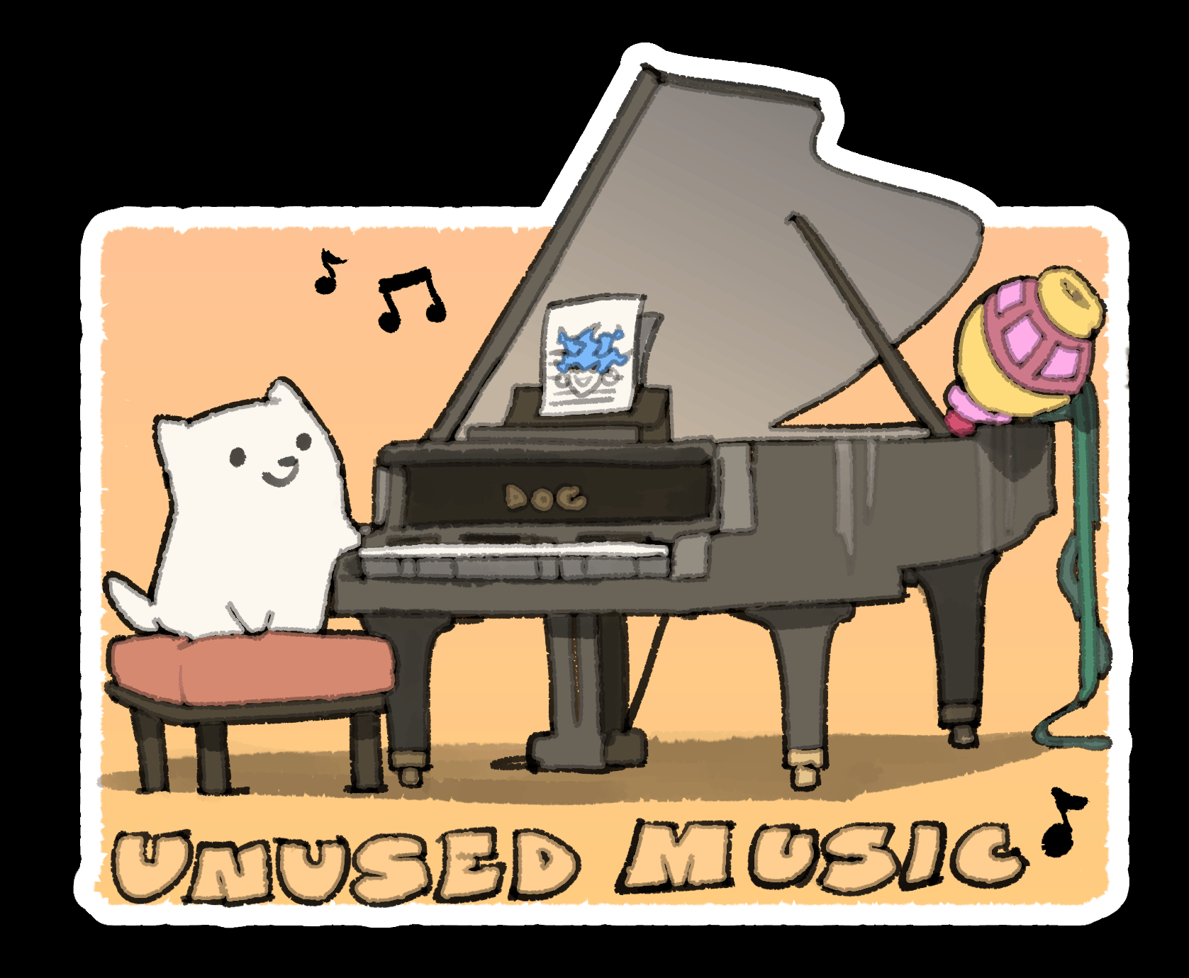 Link to a page by Toby Fox about unused DELTARUNE Chapter 2 Music